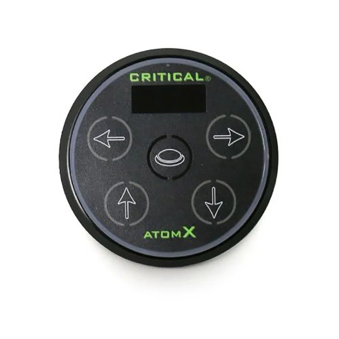 Critical Tattoo® Atom X Power Supply - Black — Uncle Matty Supplies